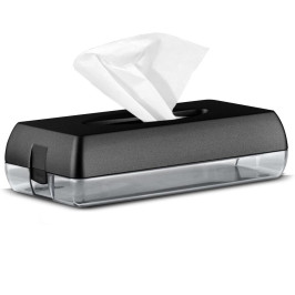 dispenser nero veline cosmetiche facciali intercalate hotel