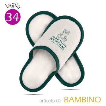 ciabatta bimbi camera hotel personalizzate