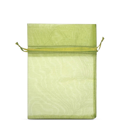 sacchetto organza verde linea cortesia starter kit 