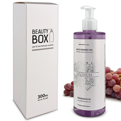 beauty box dispenser bagnodoccia uva wine hotel 