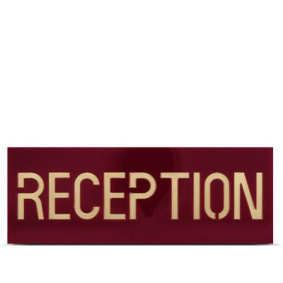 TARGA PLEXIGLASS   INCISA