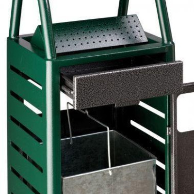 POSACENERE GETTACARTE 29 LT   grigio manganese