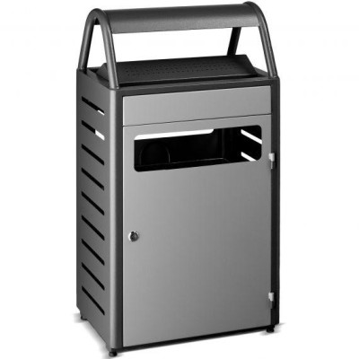 POSACENERE GETTACARTE 58 LT   grigio chiaro