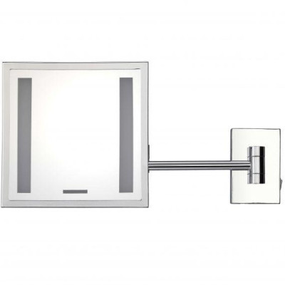 SPECCHIO INGRANDITORE   quadrato con luce