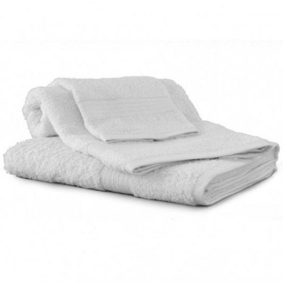 TELO BAGNO   spugna bianca 100x150