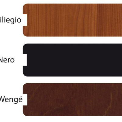 CARRELLO GUERIDON   legno e acciaio cromato