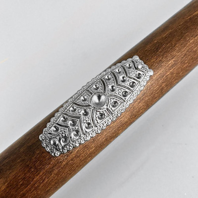 BASTONE PORTAGIORNALI   tondo finiture cromate