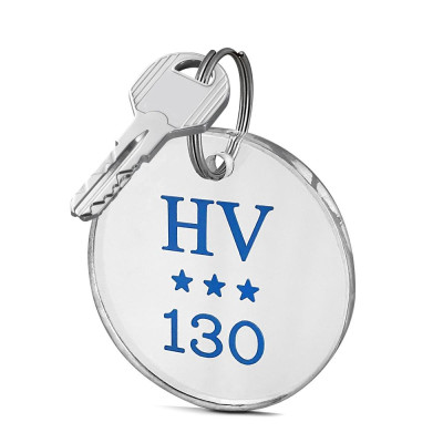 PORTACHIAVI HOTEL   plexiglas tondo