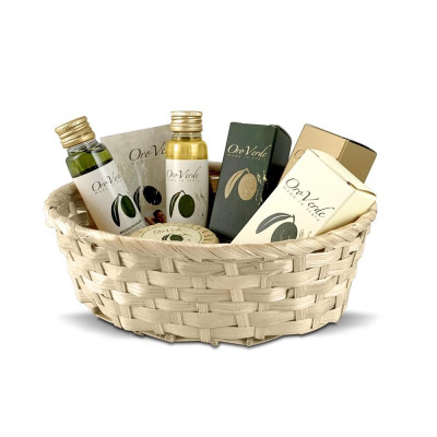 CESTINO SET CORTESIA   in bamboo naturale
