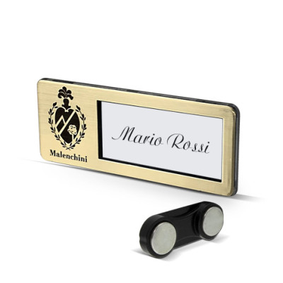 portanome logato elegante