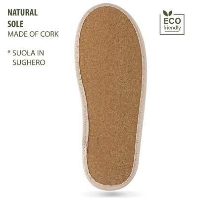 ciabatta ecologica suola sughero