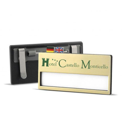 spilla hotel personalizzabile