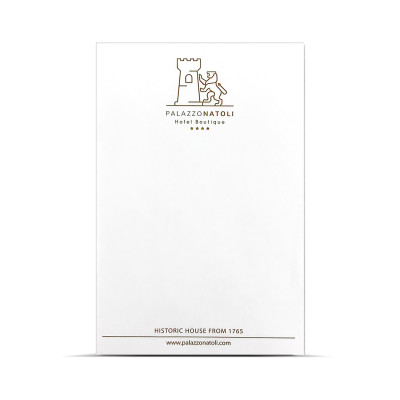block notes personalizzabili hotel
