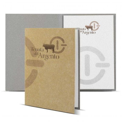 BLOCK-NOTES   copertina avana personalizzabile