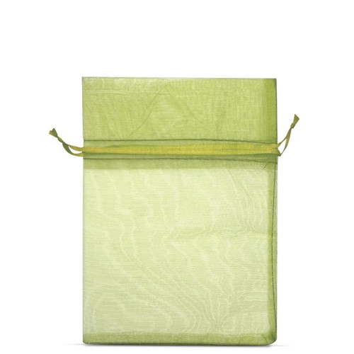 sacchetto organza verde linea cortesia starter kit