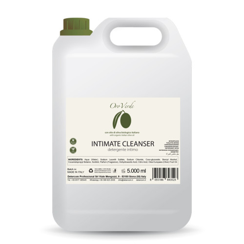 tanica ricarica detergente intimo olio oliva oroverde