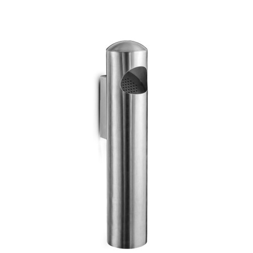 posacenere inox   fissaggio murale