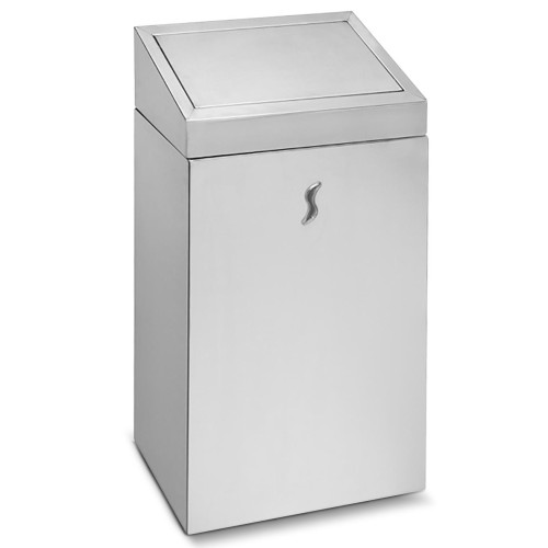 gettacarte bagno inox satinato