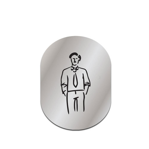 pittogrammi alluminio wc bagno toilette