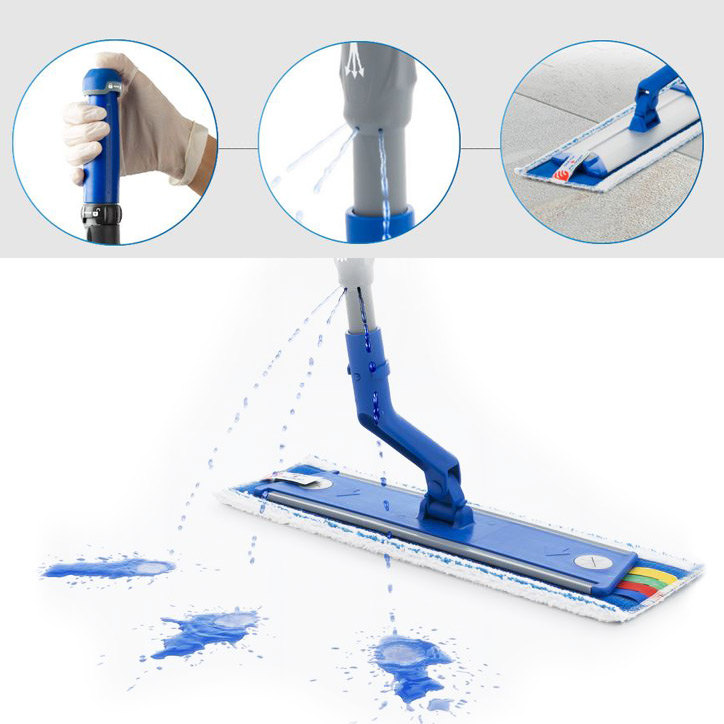 kit professionale per la pulizia dei pavimenti ergo drop
