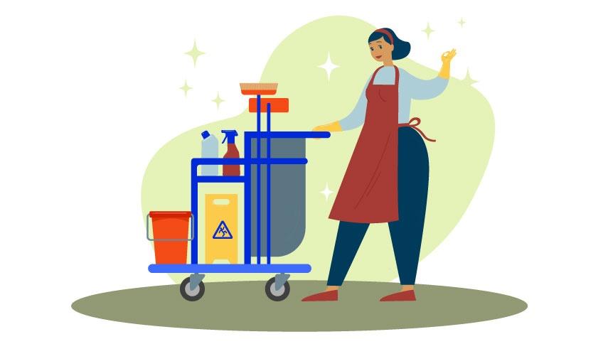  Una buona organizzazione della pulizia ai piani ottimizza tempo e risorse