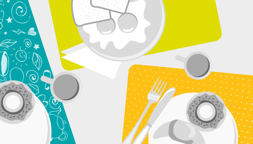 AGGIUNGI COLORE E FANTASIA ALLA TUA TAVOLA CON IL TOVAGLIATO MONOUSO!