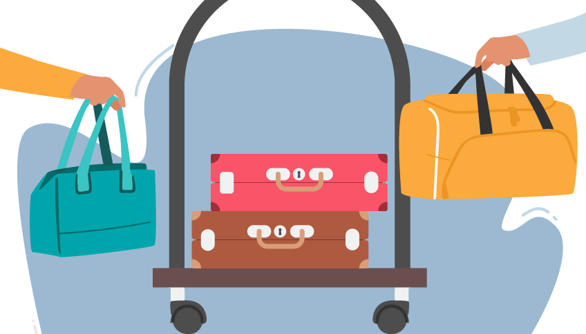 CARRELLO PORTABAGAGLI: UN SERVIZIO CHE NON PASSA MAI DI MODA