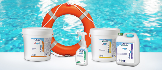 prodotti per la pulizia e trattamento acqua piscina